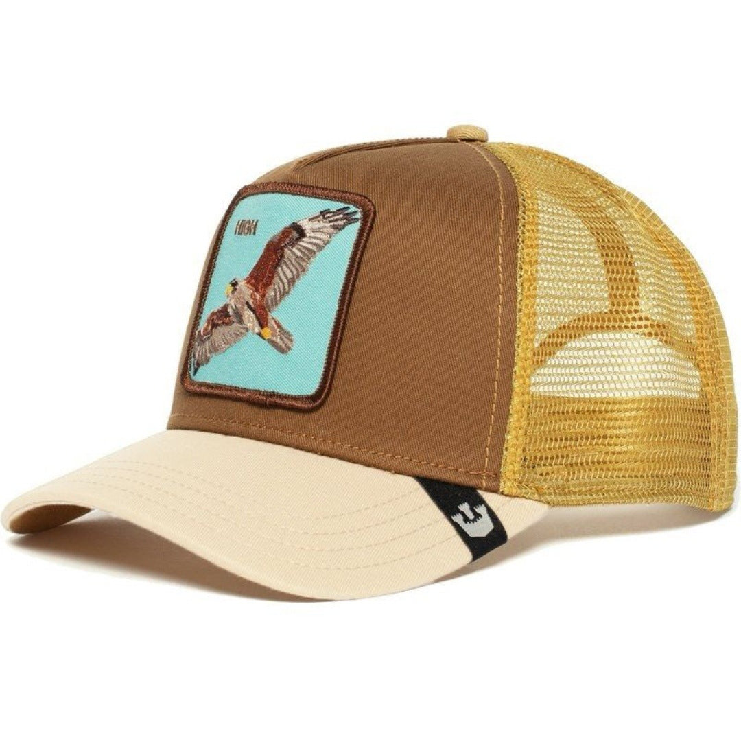 Wholesale Polyester Animal Cartoon Sun Protection Mesh Embroidered Baseball Caps